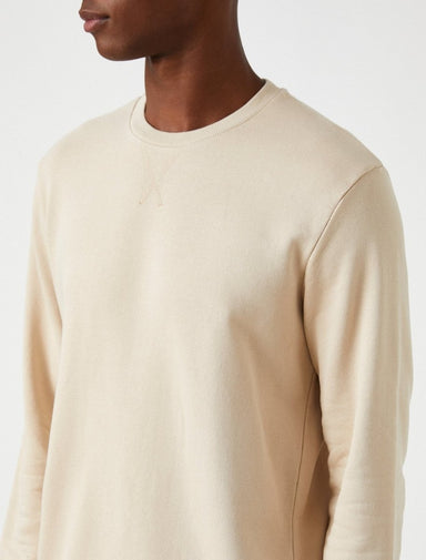 Crew Neck Sweatshirt in Sand - Usolo Outfitters-KOTON