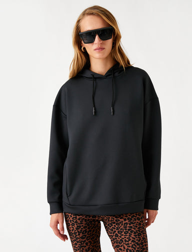Women's Basic Hoodie in Black