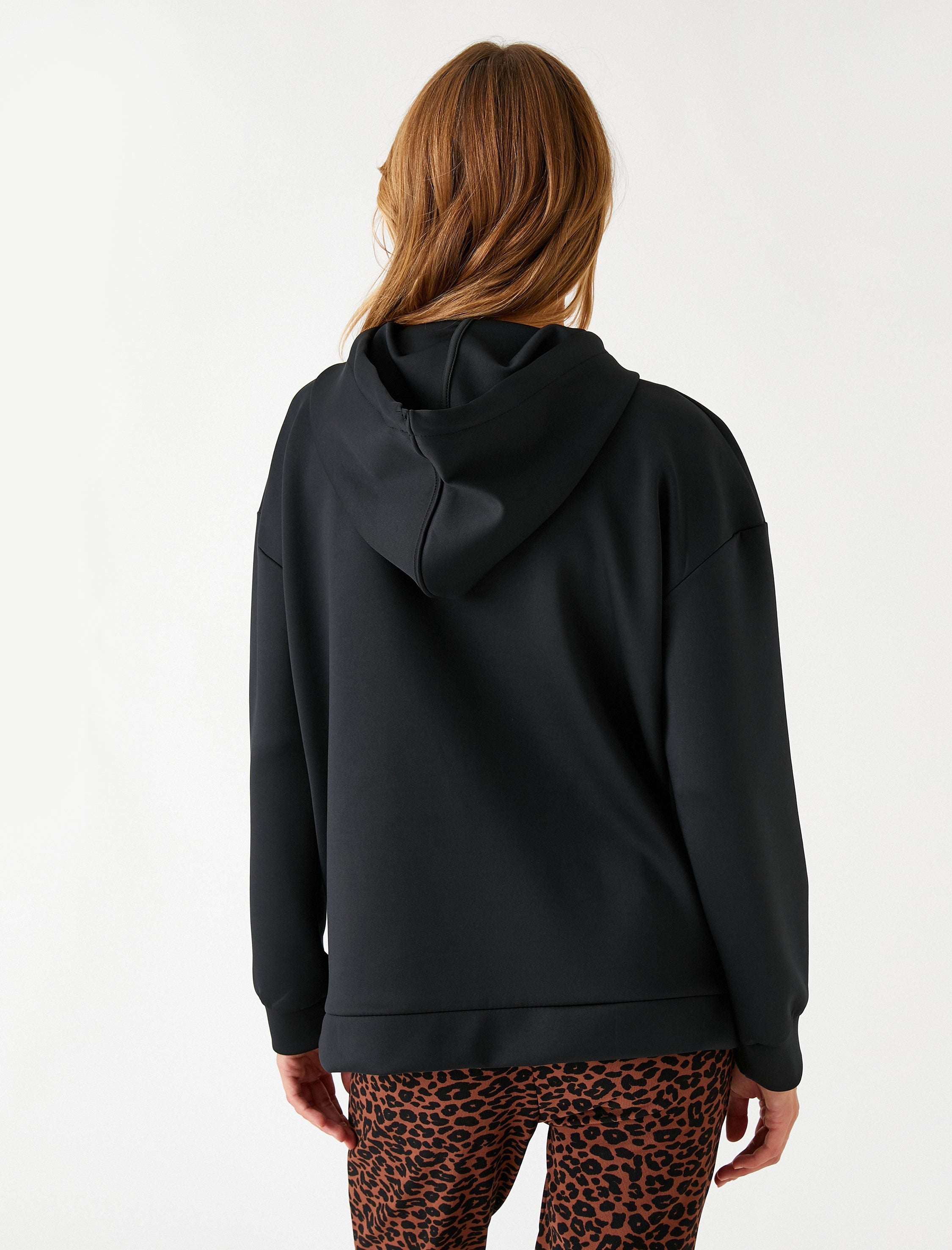 Women's Basic Hoodie in Black