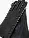Women's Black Vegan Leather Gloves