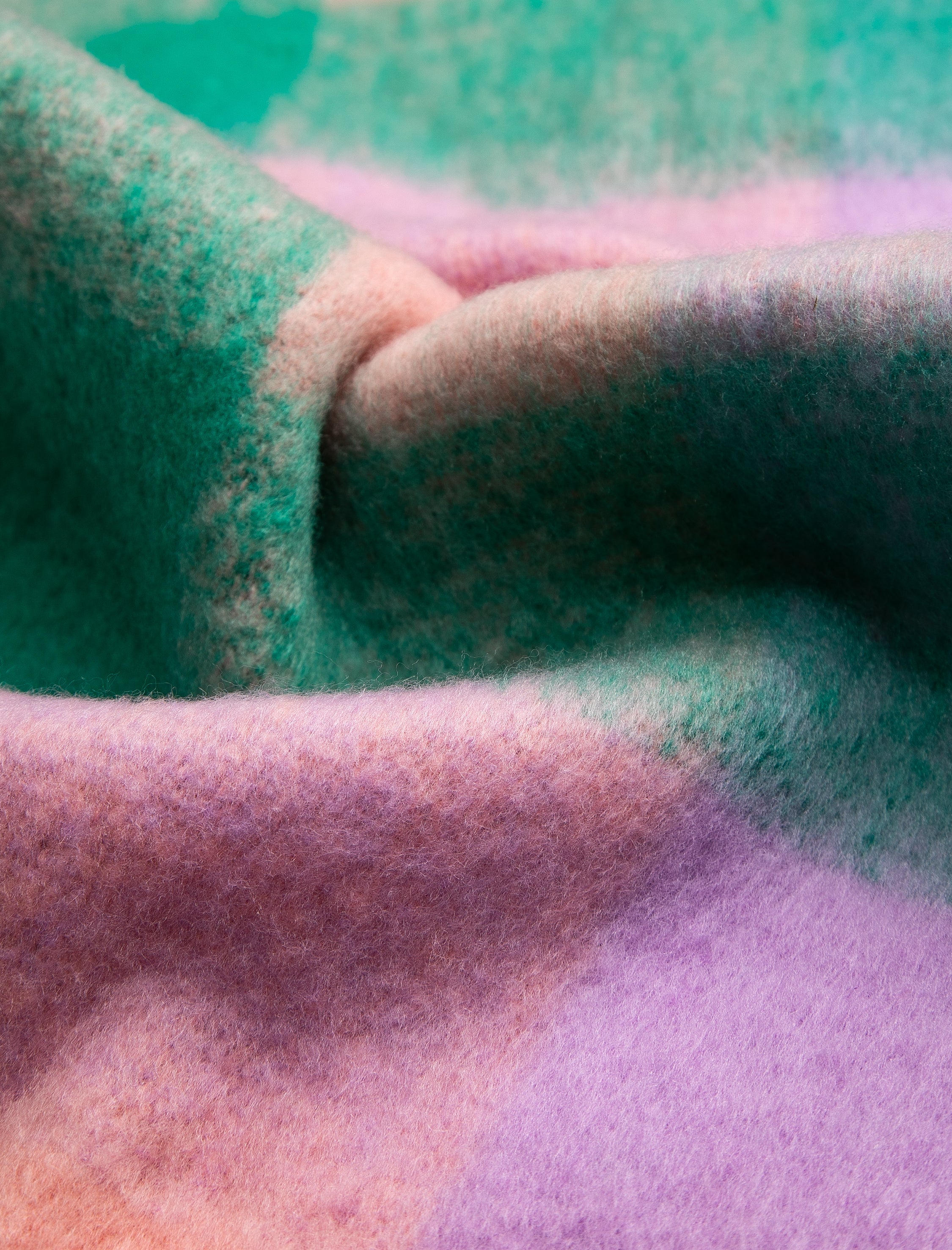 Women's Lilac Checkered Scarf