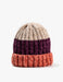 Women's Multi Striped Cuffed Soft Beanie