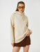 Women's Oversized Hoodie in Beige