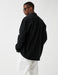 Men's Black Denim Overshirt