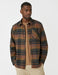 Men's Brown Plaid Lumberjack Shirt