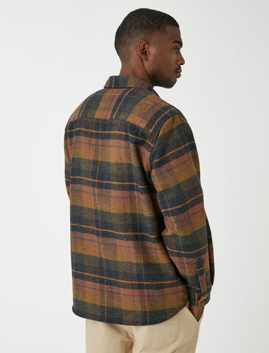 Men's Brown Plaid Lumberjack Shirt