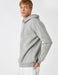 Men's Basic Hoodie in Grey