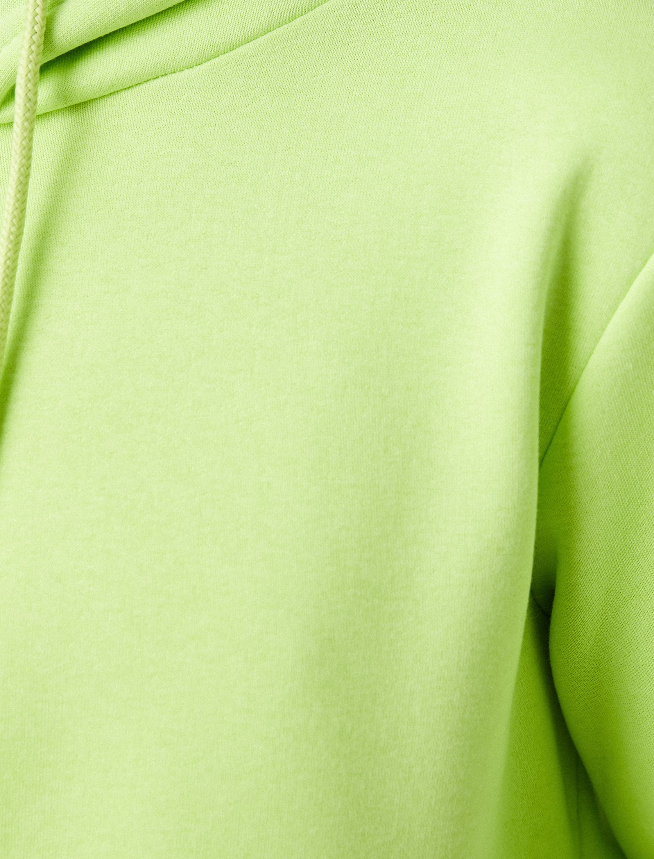 Men's Basic Hoodie in Neon Green