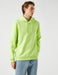 Men's Basic Hoodie in Neon Green