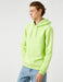 Men's Basic Hoodie in Neon Green