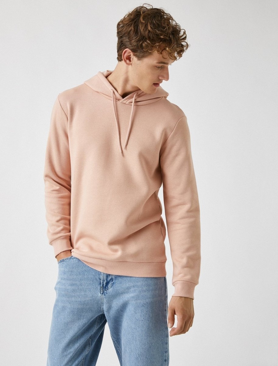 Basic Hoodie in Dust - Usolo Outfitters-KOTON