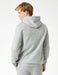 Basic Hoodie in Heather Gray - Usolo Outfitters-KOTON