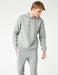 Basic Hoodie in Heather Gray - Usolo Outfitters-KOTON