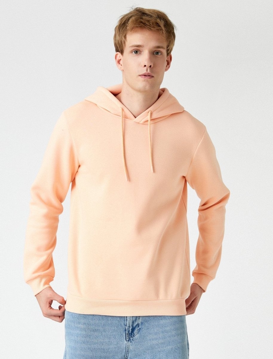 Basic Hoodie in Powder - Usolo Outfitters-KOTON