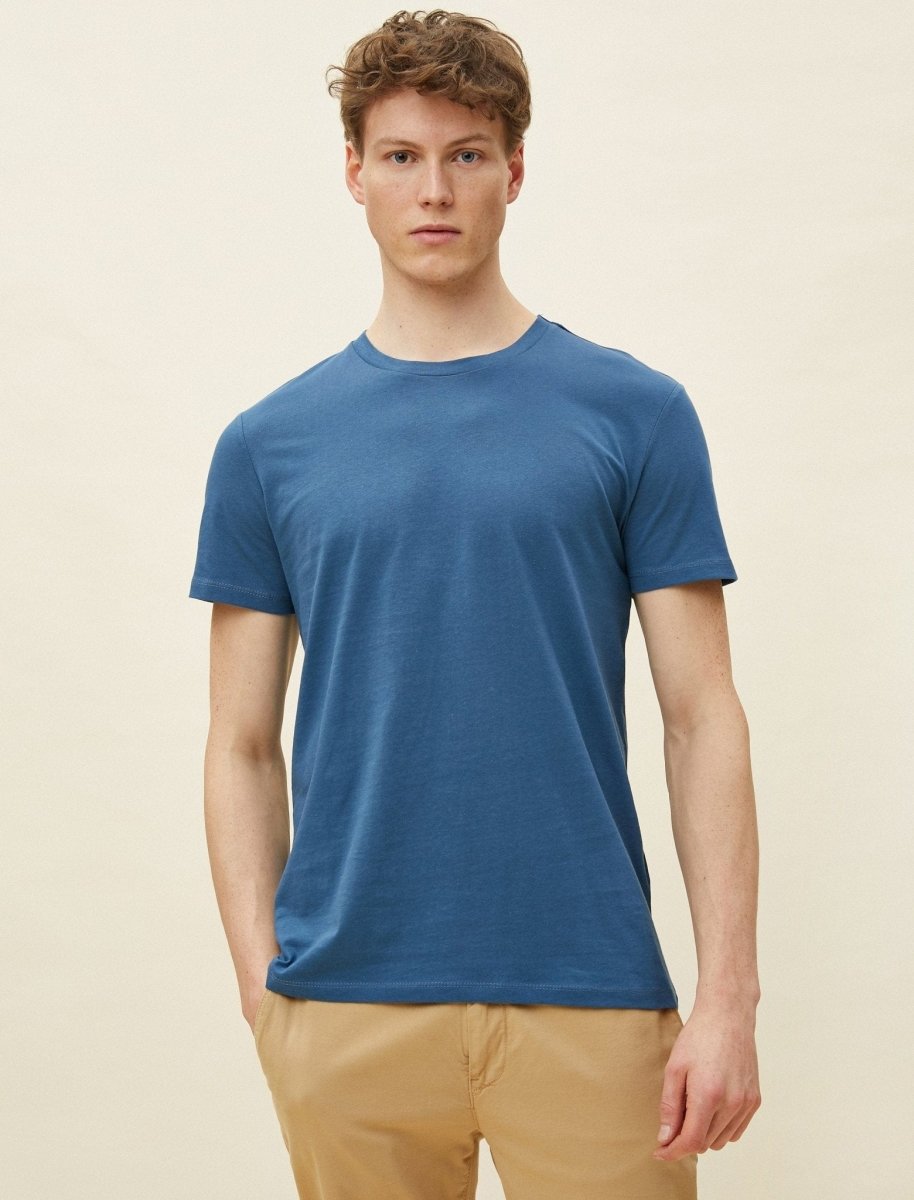 Basic Thirt in Heather Blue - Usolo Outfitters-KOTON