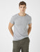 Basic Thirt in Heather Gray - Usolo Outfitters-KOTON