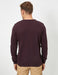 Basic V Neck Sweater in Plum - Usolo Outfitters-KOTON