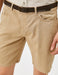 Belted 9" 5-Pocket Bermudo Shorts in Beige - Usolo Outfitters-KOTON