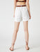Belted High Waisted Shorts in White - Usolo Outfitters-KOTON
