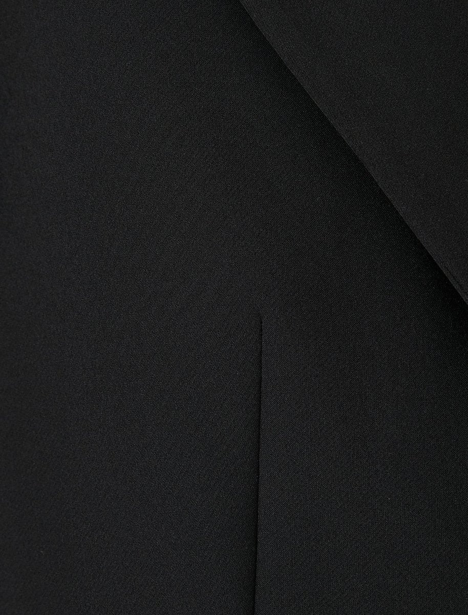 Black Cropped Blazer - Usolo Outfitters-KOTON