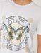 Butterfly Graphic T-shirt in White - Usolo Outfitters-KOTON