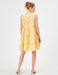 Check Tiered Mini Dress in Yellow - Usolo Outfitters-KOTON