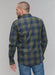 Checked Button-Down Shirt in Navy - Usolo Outfitters-PEOPLE BY FABRIKA