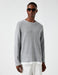 Crew Neck Long Sleeve T-Shirt in Grey - Usolo Outfitters-KOTON