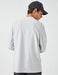 T-shirt à manches longues et col rond en gris - Usolo Outfitters-KOTON