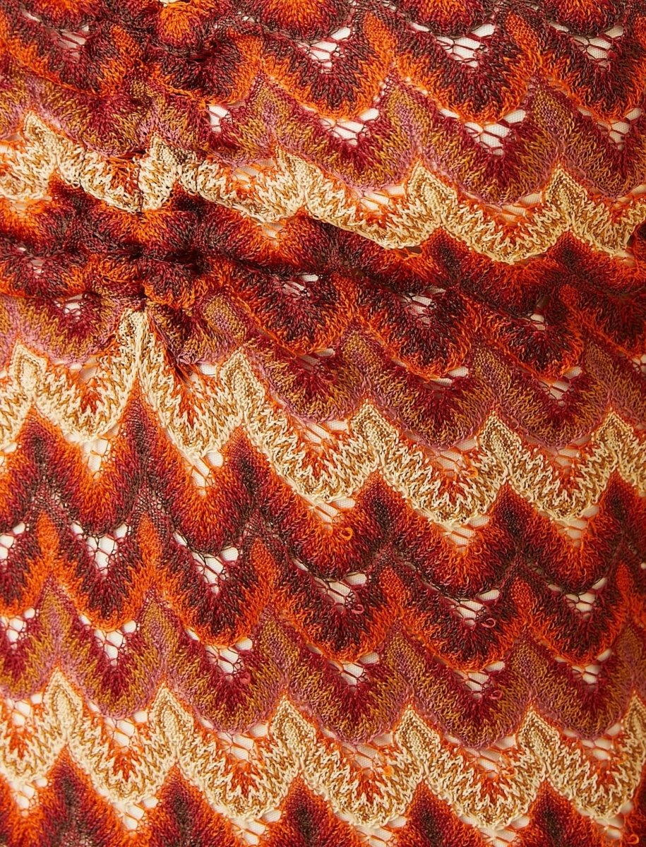 Crochet Maxi Dress in Multicolor - Usolo Outfitters-KOTON