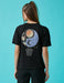 T-shirt court graphique Eclipse en noir - Usolo Outfitters-KOTON