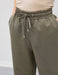 Cropped Pull On Pants in Olive - Usolo Outfitters-KOTON
