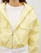Cropped Windbreaker in Yellow - Usolo Outfitters-KOTON