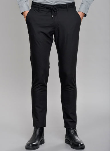 Dress Pants with Removable Drawstrings - Usolo Outfitters-PEOPLE BY FABRIKA