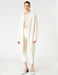 Cardigan Duster en blanc - Usolo Outfitters-KOTON