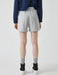 Fleece Bermuda Shorts in Grey - Usolo Outfitters-KOTON