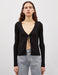 Front Tie Cardi in Black - Usolo Outfitters-KOTON