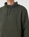 Sweat col cheminée vert - Usolo Outfitters-KOTON