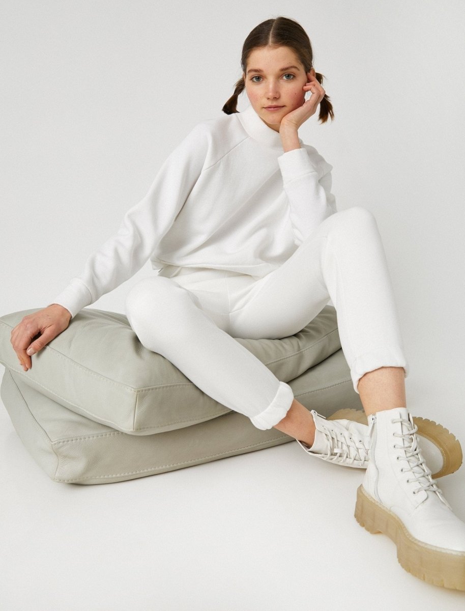 Girlfriend Jogger in White - Usolo Outfitters-KOTON