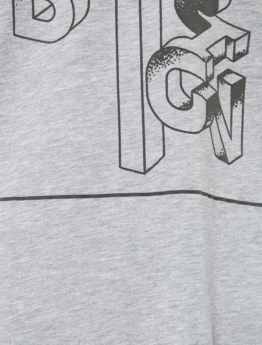 Graphic Tshirt in Heather Gray - Usolo Outfitters-KOTON