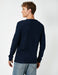 Henley Tshirt Long Sleeve in Navy - Usolo Outfitters-KOTON