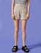 High Rise 4" Paperbag Shorts in Sand - Usolo Outfitters-KOTON