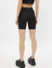 High Rise Bike Shorts 7 in Black - Usolo Outfitters-KOTON