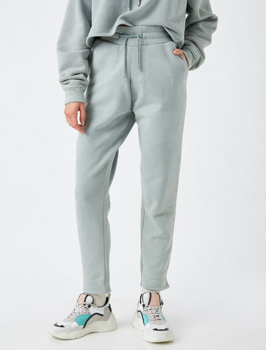 High Rise Jogger Pants in Teal - Usolo Outfitters-KOTON