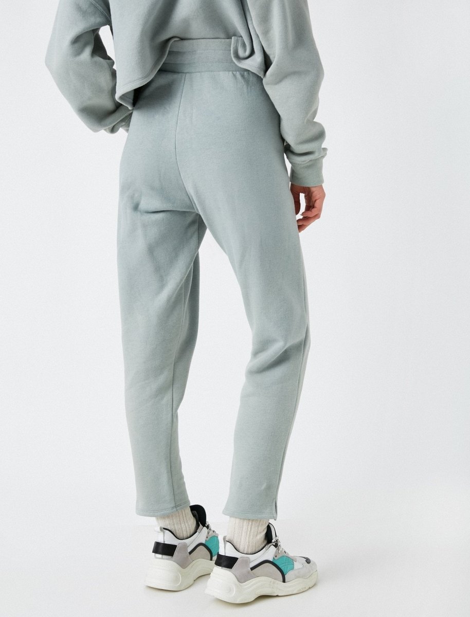 High Rise Jogger Pants in Teal - Usolo Outfitters-KOTON