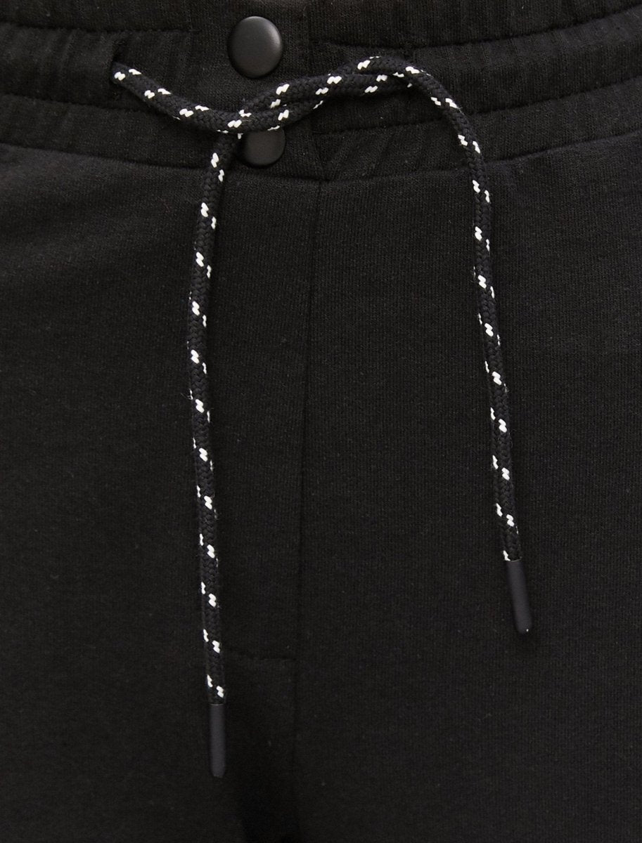 High Waist Cargo Sweatpants in Black - Usolo Outfitters-KOTON