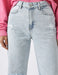 High Waist Wide Leg Bianca Jeans in Bleach Wash - Usolo Outfitters-KOTON