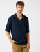 Hooded Cotton Shirt in Indigo - Usolo Outfitters-KOTON