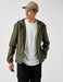 Hooded Vegan Jacket in Olive - Usolo Outfitters-KOTON