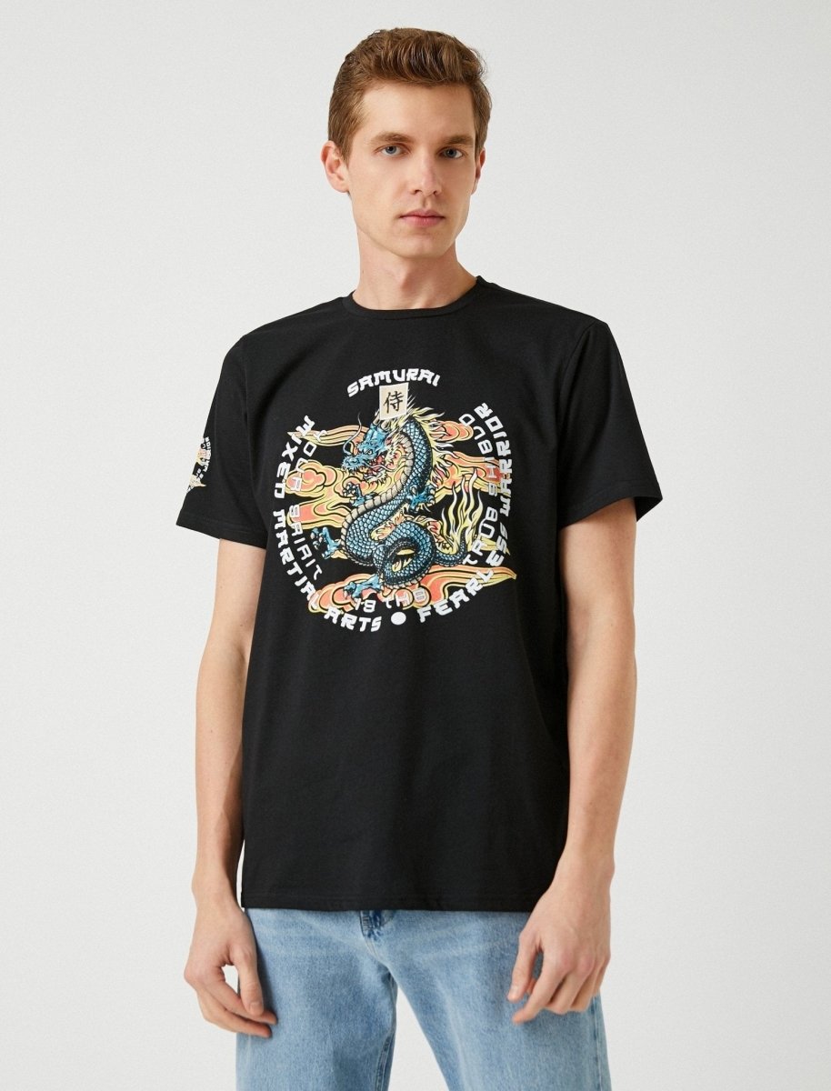 Maglietta ufficiale giapponese Dragon Kaiju uomo donna unisex, Nero , 5XL Maglietta ufficiale giapponese Dragon Kaiju uomo donna unisex, Nero , 5XL